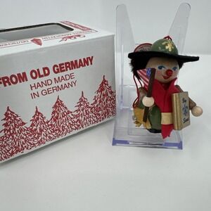Steinbach Wood Hand‎ Ornament Boy Scout in Original Box